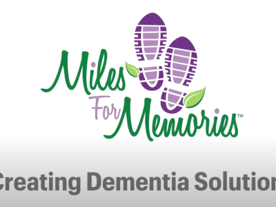 Miles for Memories Creating Dementia Solutions Logo